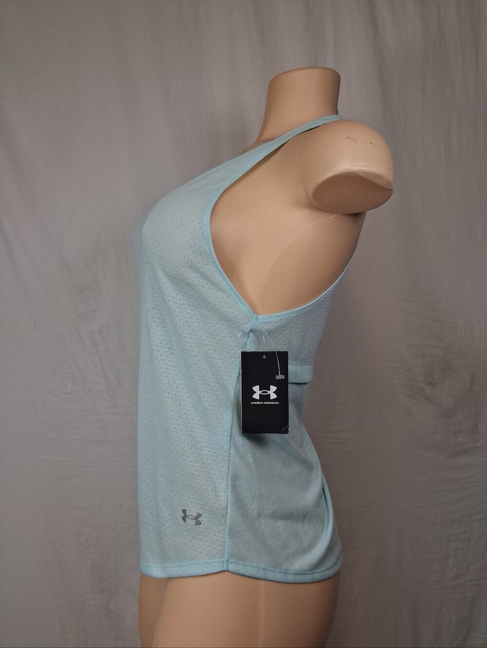 Under Armour Light Blue Performance Halter Tank - Picture 15 of 17